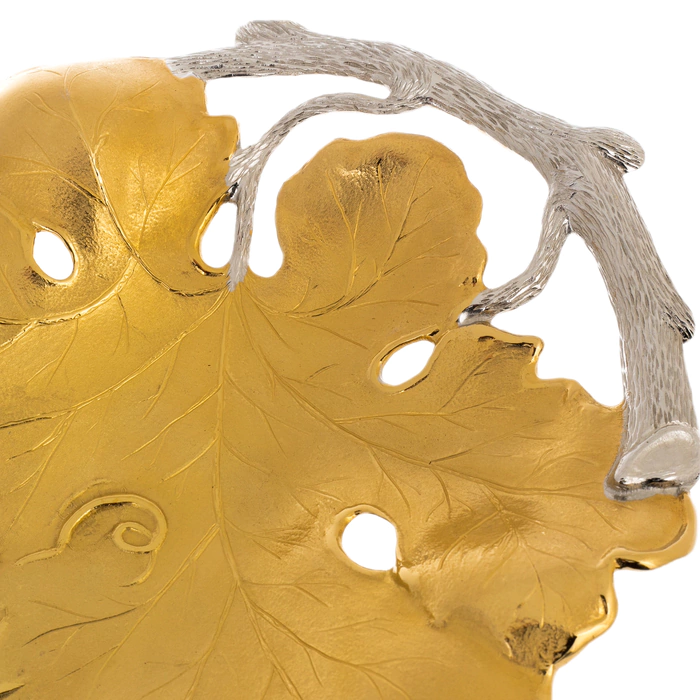 Fruit bowl "Grapevine" Zlatoust