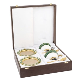 Чайный набор "Арабские узоры" на 2 персоны, Златоуст