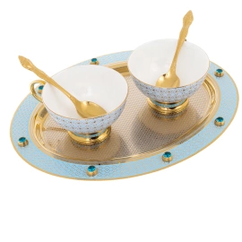 Чайный набор "Утреннее вдохновение" на 2 персоны, Златоуст