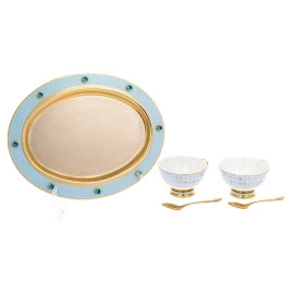 Чайный набор "Утреннее вдохновение" на 2 персоны, Златоуст