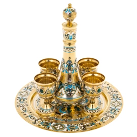 Набор для вина "Восток" на 4 персоны, Златоуст