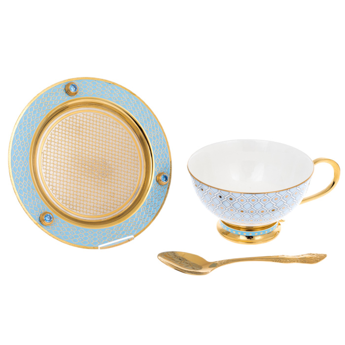 Чайный набор "Утреннее вдохновение" на 2 персоны, Златоуст