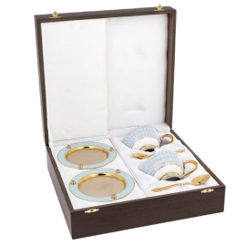 Чайный набор "Утреннее вдохновение" на 2 персоны, Златоуст