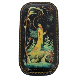 Шкатулка "Снегурочка" Нахмурова, Палех