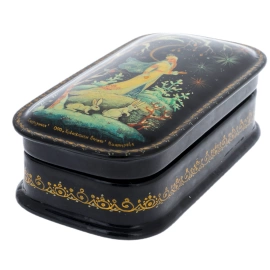 Шкатулка "Снегурочка" Нахмурова, Палех