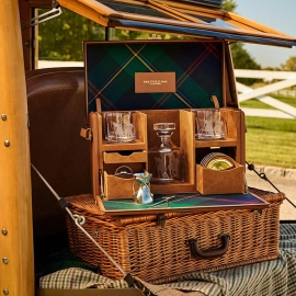 Мини-бар в кожаном футляре "Kipton" на 4 персоны