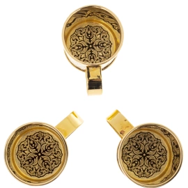 Набор для водки "Снаряд" на 3 персоны, Златоуст