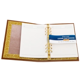 Ежедневник в кожаном переплете "Моя жизнь, мои достижения"