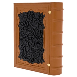 Ежедневник в кожаном переплете "Моя жизнь, мои достижения"