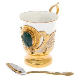 Набор кофейный "Магия Востока" на 2 персоны, Златоуст