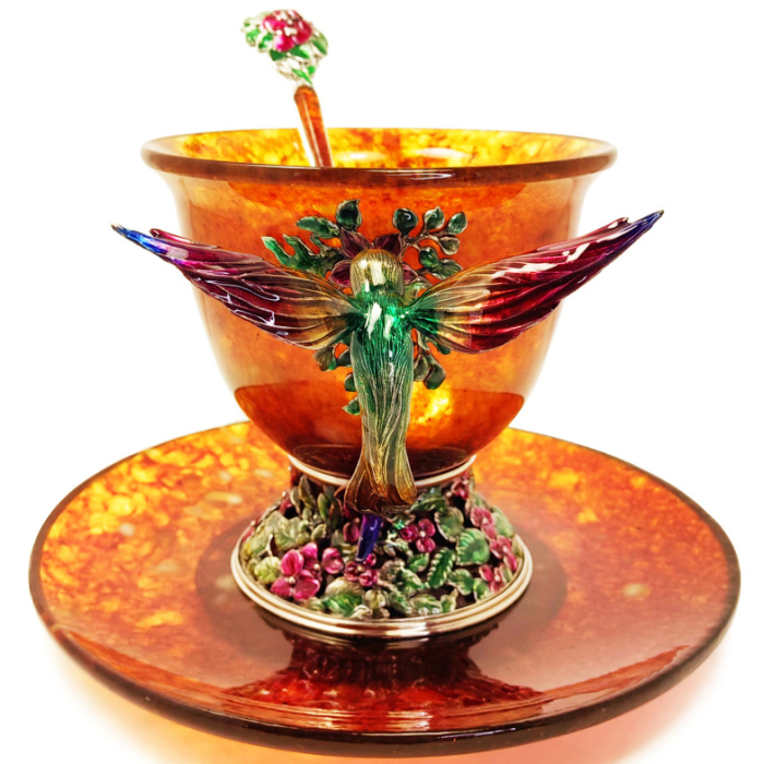 Чашка чайная "Колибри"