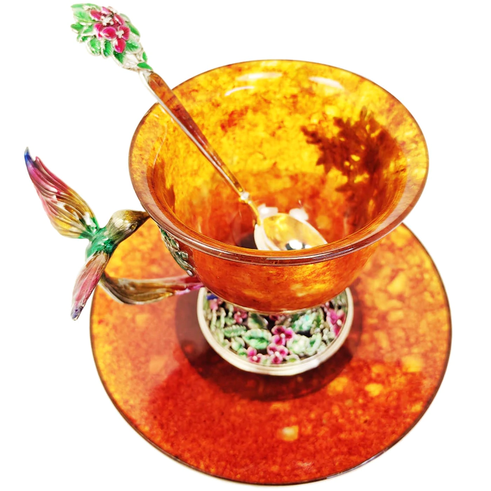 Чашка чайная "Колибри"