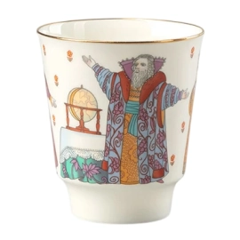 Чайный набор из фарфора "Царь Федор Иоаннович" 3 предмета