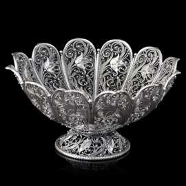 Конфетница серебряная "Вдохновение"