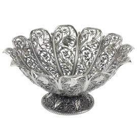 Конфетница серебряная "Вдохновение"