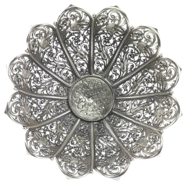 Конфетница серебряная "Вдохновение"