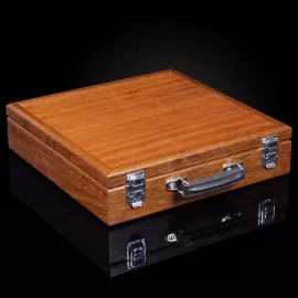 Шахматы из ценных пород дерева и бивня мамонта "Стаунтон Богемия"