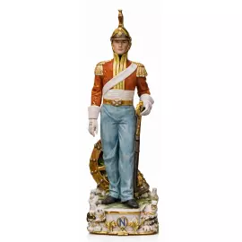 Скульптура "Драгун" разноцветная