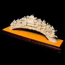 Композиция из бивня мамонта "Прекрасный Китай"