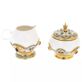Boyarynya coffee set for 2 persons, Zlatoust