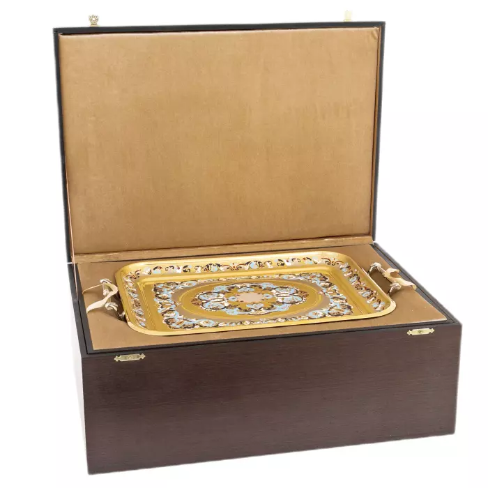 Boyarynya coffee set for 2 persons, Zlatoust