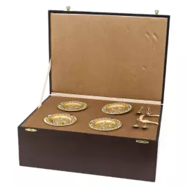 Сервиз кофейный "Боярыня" на 4 персоны, Златоуст