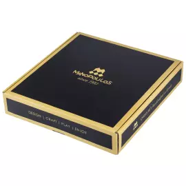 Шахматы из орехового дерева "Классика" с узором