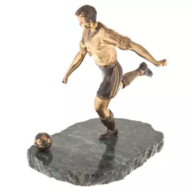 Bronze statuette "Football Player"