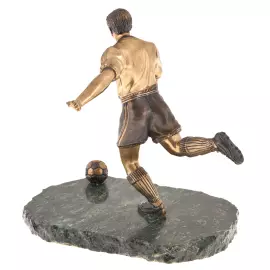 Bronze statuette "Football Player"