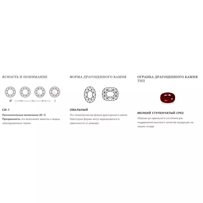 Красный бурманский рубин 3.34 карата