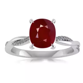 Необработанный мозамбикский рубин 4,60 карата - 10х8 мм