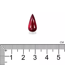 Необработанный мозамбикский рубин 4.08 карата, голубиная кровь