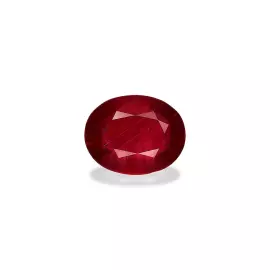 Необработанный мозамбикский рубин 3.00 карата – 10x8 мм, голубиная кровь