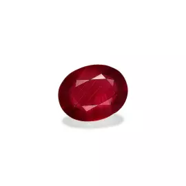Необработанный мозамбикский рубин 3.00 карата – 10x8 мм, голубиная кровь
