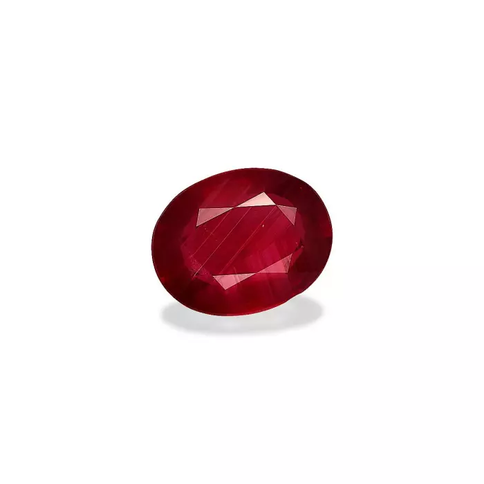 Необработанный мозамбикский рубин 3.00 карата – 10x8 мм, голубиная кровь