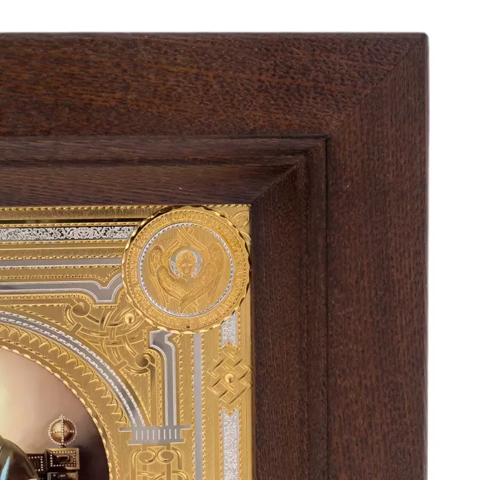 Икона "Господь Вседержитель" в киоте, Златоуст