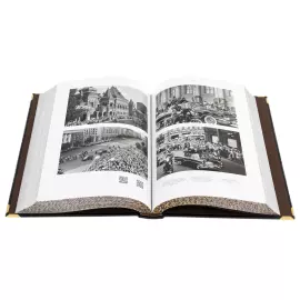 Книга в кожаном переплете "Гараж особого назначения" в коробе