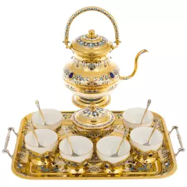 Сервиз чайный "Восточный" на 6 персон, Златоуст