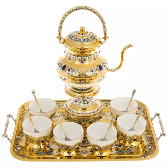 Сервиз чайный "Восточный" на 6 персон, Златоуст