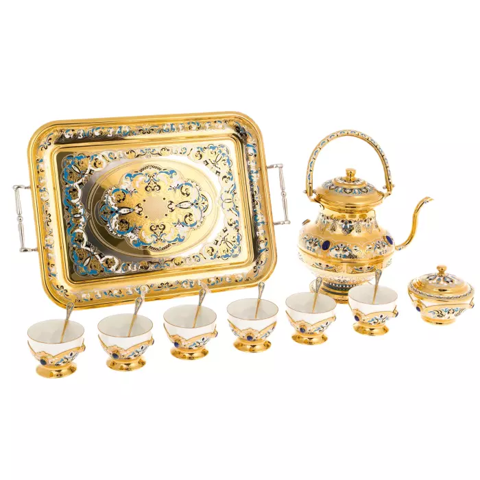 Сервиз чайный "Восточный" на 6 персон, Златоуст
