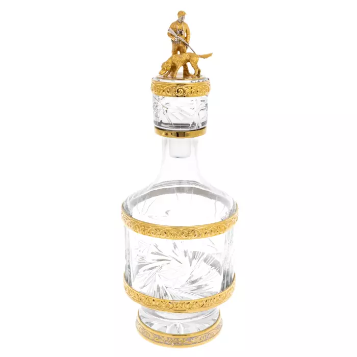 Набор для водки "Охота на кабана" на 6 персон, Златоуст