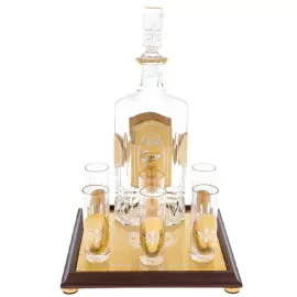 Набор для водки "In Vino Veritas" на 6 персон, Златоуст