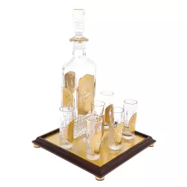 Набор для водки "In Vino Veritas" на 6 персон, Златоуст