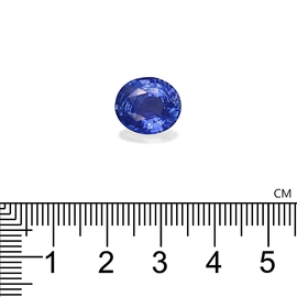 Синий необработанный сапфир из Шри-Ланки 5.62 карата – 12x10 мм