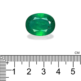 Зеленый замбийский изумруд 20.62 карата