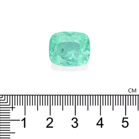 Зеленый мозамбикский турмалин Параиба 12.65 карата – 16x14 мм