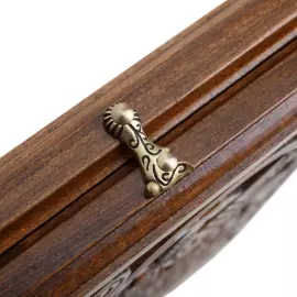 Резные нарды из бука "Морда тигра"