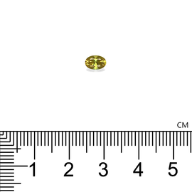 Желтый индийский титанит 463.07 карата  – 6x4 мм
