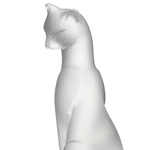 Скульптура из хрусталя "Кошка"