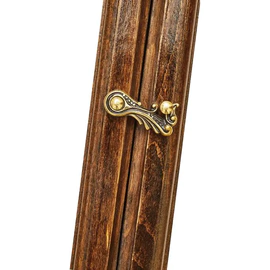 Carved "Grenadine" small game set (chess, backgammon and checkers)